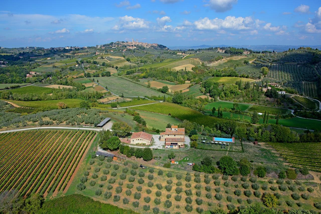 산지미냐노 Agriturismo Poggiacolle 빌라 외부 사진