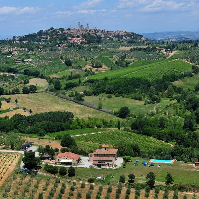 산지미냐노 Agriturismo Poggiacolle 빌라 외부 사진